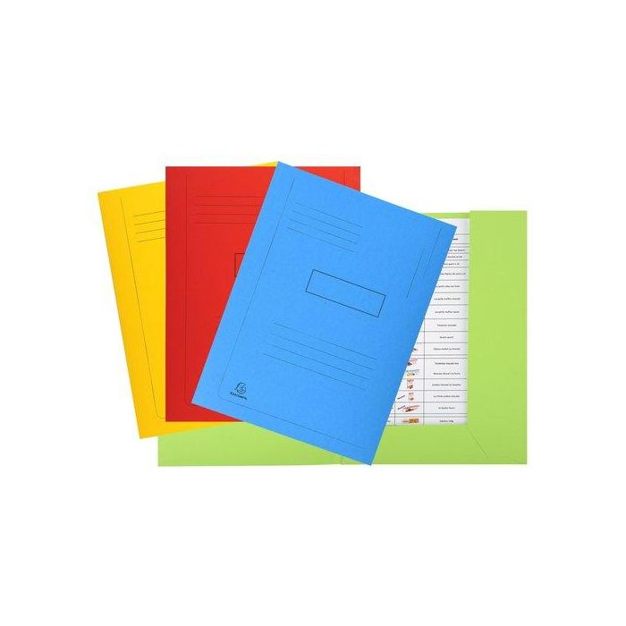 Subcarpeta Exacompta Forever 2 Solapa 290G A4 Surtido Paquete De 50