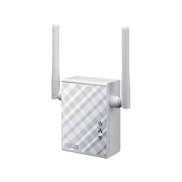 ASUS RP-N12 Extensor de Red Wi-Fi N300 2.4GHz, Repetidor Inalámbrico con 2 Antenas y Puerto Ethernet LAN 10/100 Mbps 0 ASUS RP-N12 Extensor de Red Wi-Fi N300 2.4GHz, Repetidor Inalámbrico con 2 Antenas y Puerto Ethernet LAN 10/100 Mbps 0