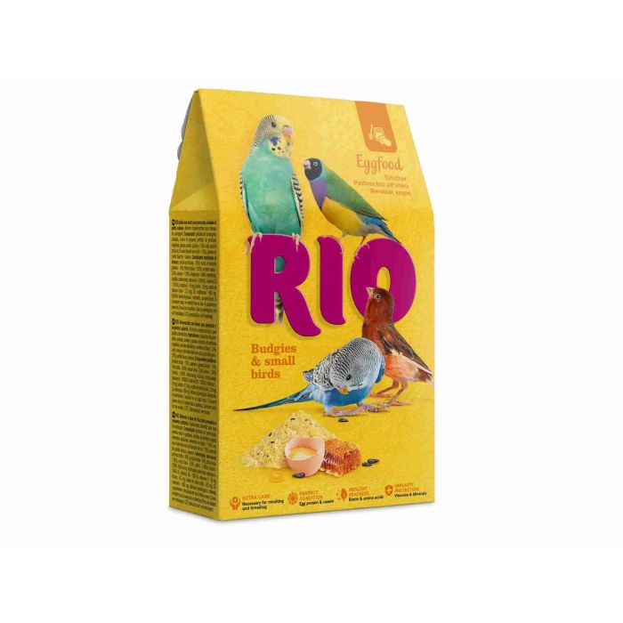 Rio Huevo Para Periquitos Y Otras Aves Pequeñas 250 gr Rio Huevo Para Periquitos Y Otras Aves Pequeñas 250 gr