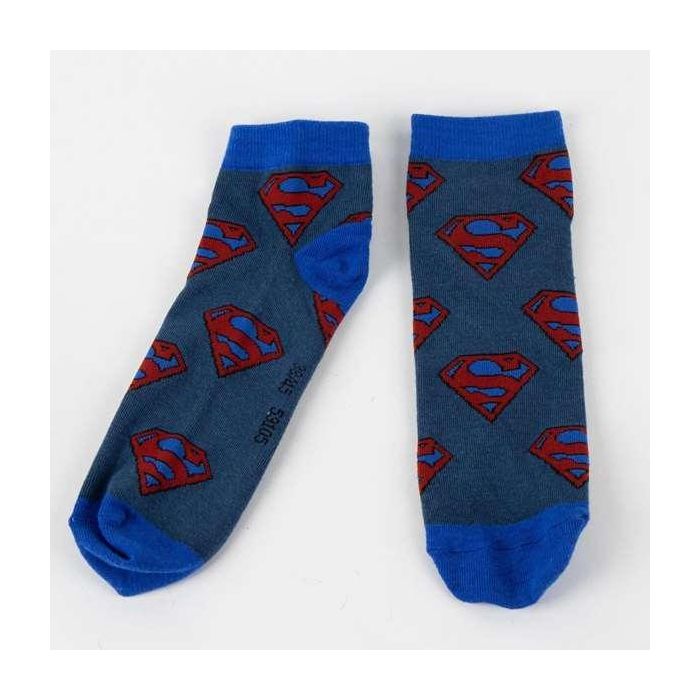 Cerdá Pack Calcetines Tobillero Superman Sin Talla 2 Cerdá Pack Calcetines Tobillero Superman Sin Talla 2