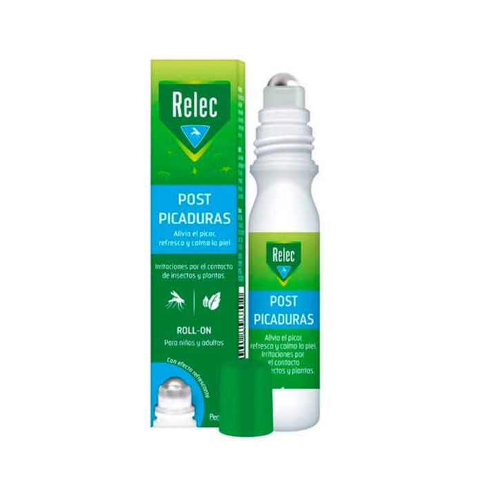 Relec Post Picaduras Roll-on Antimosquitos Alivio Calmante Refrescante para Niños +3 años Sin Amoníaco 15 ml