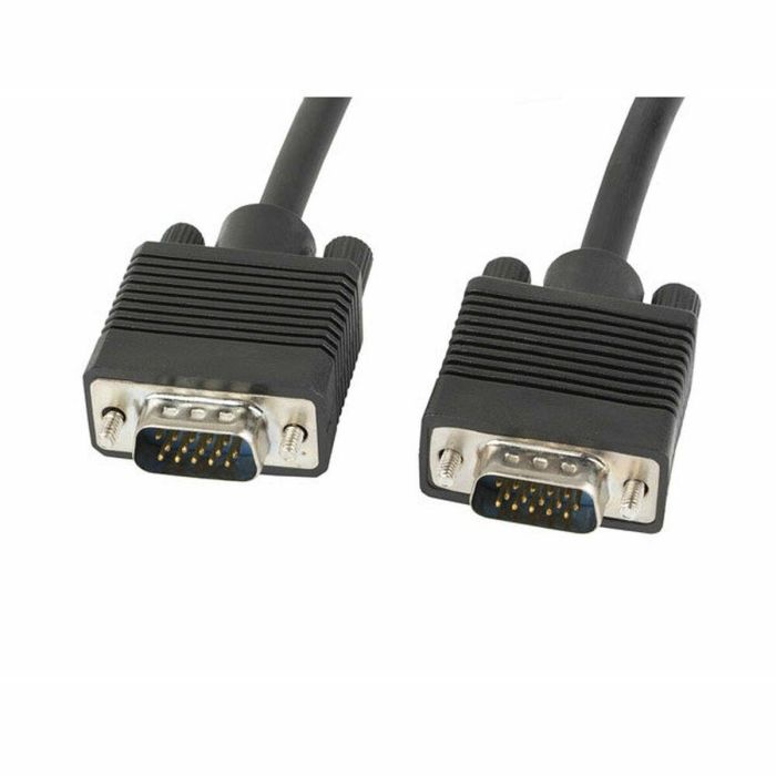 Cable VGA Lanberg CA-VGAC-10CC-0050-B 5 m Negro