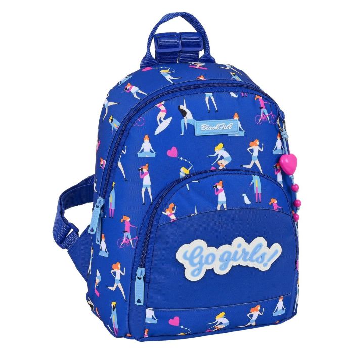 Mochila Casual BlackFit8 Go Girls Azul (25 x 30 x 13 cm) Mochila Casual BlackFit8 Go Girls Azul (25 x 30 x 13 cm)