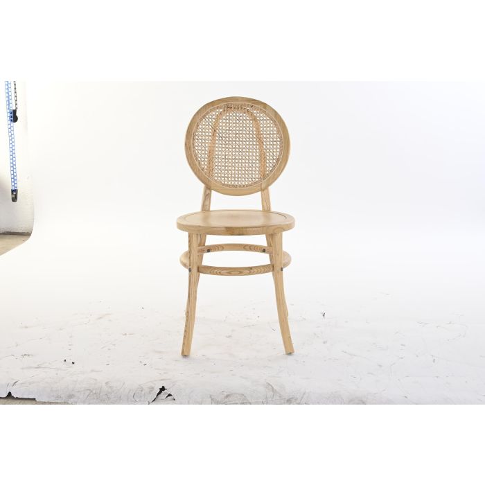 DKD Home Decor Silla Horeca Olmo y Ratán Marrón Claro 43 x 89 x 43 cm (2 Unidades) 3 DKD Home Decor Silla Horeca Olmo y Ratán Marrón Claro 43 x 89 x 43 cm (2 Unidades) 3