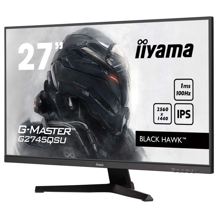 Iiyama G2745QSU-B2 Monitor 27" IPS 100Hz Wide Quad HD Mate 1ms Negro 4