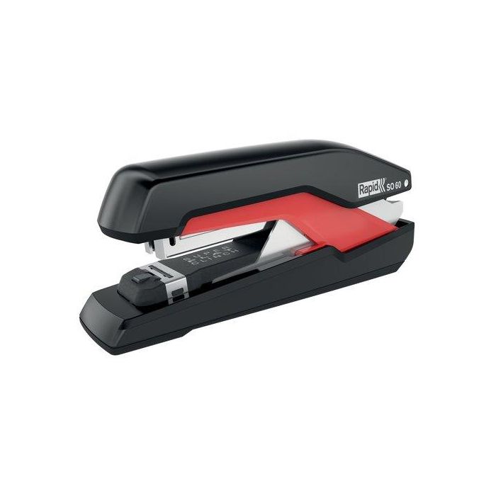 Grapadora Rapid Supreme So60 Fullstrip Negra/Roja Grapadora Rapid Supreme So60 Fullstrip Negra/Roja