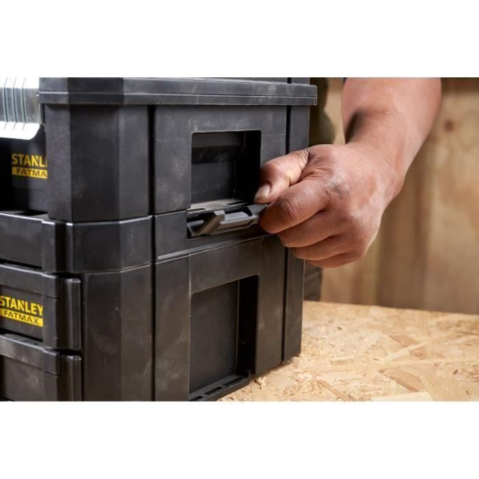 Maletín Stanley Tstak-Fatmax de 8 l con 2 cajones - 44 x 33,17 x 17,6 cm - fmst1-71969 5 Maletín Stanley Tstak-Fatmax de 8 l con 2 cajones - 44 x 33,17 x 17,6 cm - fmst1-71969 5