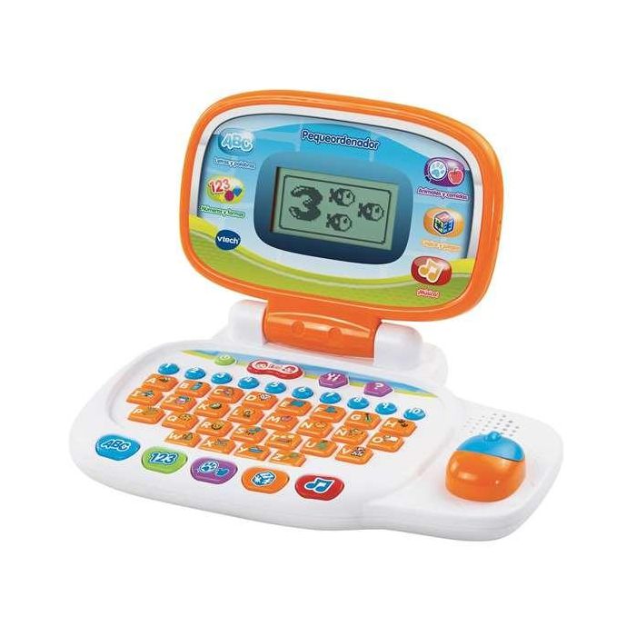 V-Tech Ordenador Infantil 80-155422 con Ratón y 20 Actividades Educativas para Aprender Letras, Números y Música 2