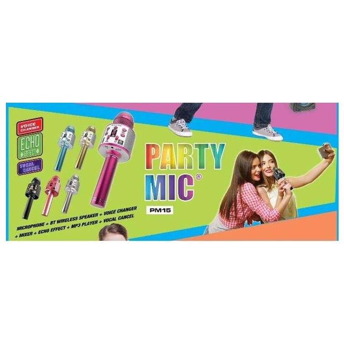 Micrófono karaoke bluetooth 7 en 1. 20 vatios bateria recargable. reproductor mp3 con tarjeta usb/tf. - modelos surtidos 3 Micrófono karaoke bluetooth 7 en 1. 20 vatios bateria recargable. reproductor mp3 con tarjeta usb/tf. - modelos surtidos 3
