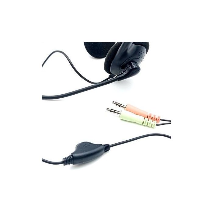Elbe AU-660-MIC Auriculares Teletrabajo con Micrófono para Oficina y Hogar, Ligeros y Confortables, con Reducción de Ruido 4