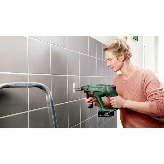 Bosch AUC4053423233339 Taladro Percutor Inalámbrico UniversalHammer 18V 2.5 Ah SDS Plus 1