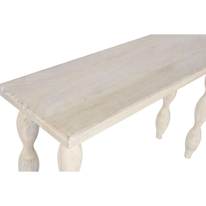 Consola Home ESPRIT Blanco Madera de mango 120 x 40 x 76 cm 3