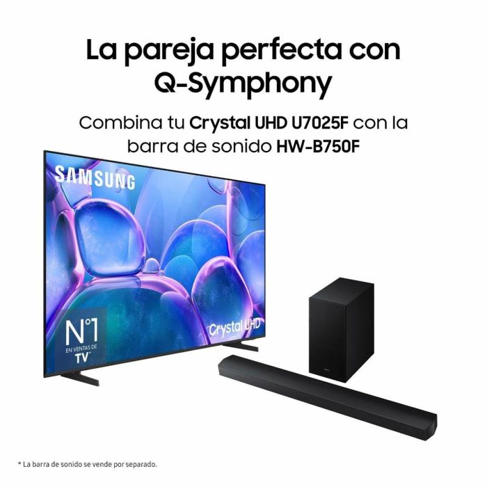 Smart TV Samsung TU75U7025FKX 75 75" 4K Ultra HD LED HDR 9