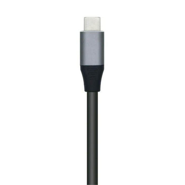 AISENS HUB USB 3.1 USB-C, USB-C/M-4xTIPO A/H, GRIS, 15cm 1 AISENS HUB USB 3.1 USB-C, USB-C/M-4xTIPO A/H, GRIS, 15cm 1