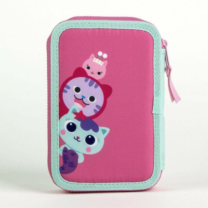 Estuche Escolar con Accesorios Gabby's Dollhouse Rosa 41 x 58 x 3 cm 3 Estuche Escolar con Accesorios Gabby's Dollhouse Rosa 41 x 58 x 3 cm 3