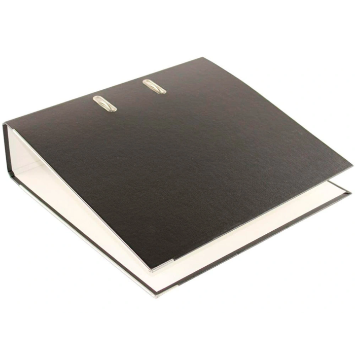 Elba Archivador Palanca A4 Cartón Forrado PP Lomo Ancho Rado Negro 4