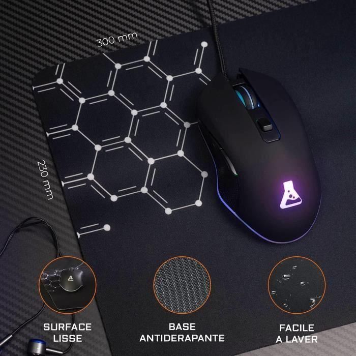 The G-Lab Combo Gaming Helium PC, PS4, Xbox One - Teclado retroiluminado Rainbow, Ratón 3200 DPI, Auriculares con Micrófono y Alfombrilla 4 The G-Lab Combo Gaming Helium PC, PS4, Xbox One - Teclado retroiluminado Rainbow, Ratón 3200 DPI, Auriculares con Micrófono y Alfombrilla 4