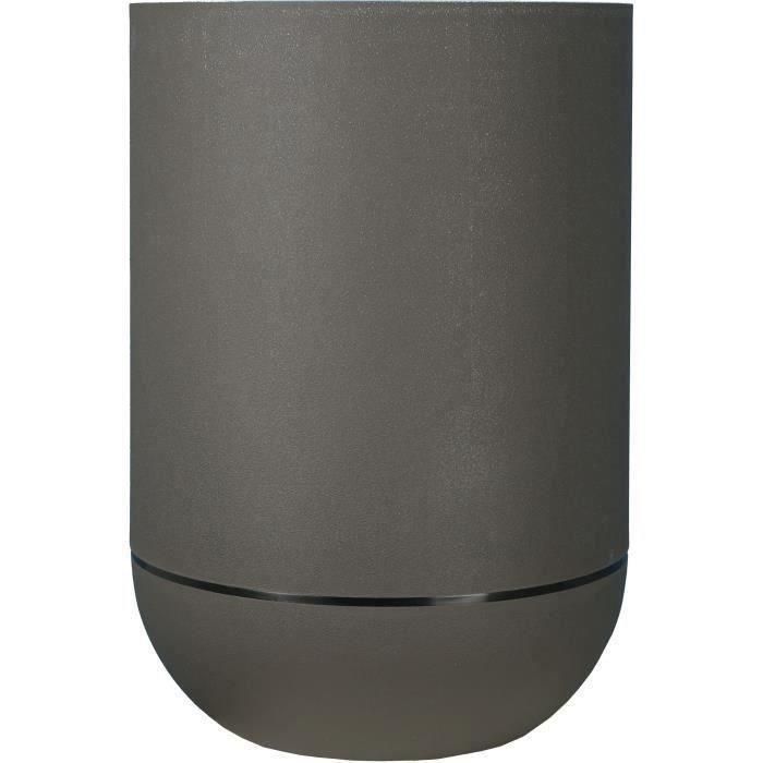 Jardinera redonda RIVIERA GRANIT TULIPE - Plástico - Diámetro 50 cm - Gris Jardinera redonda RIVIERA GRANIT TULIPE - Plástico - Diámetro 50 cm - Gris