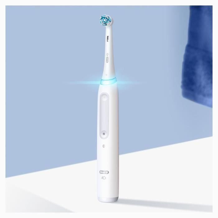Cepillo de dientes eléctrico conectado ORAL-B iO4 - 80363959 - blanco - inalámbrico 1 Cepillo de dientes eléctrico conectado ORAL-B iO4 - 80363959 - blanco - inalámbrico 1