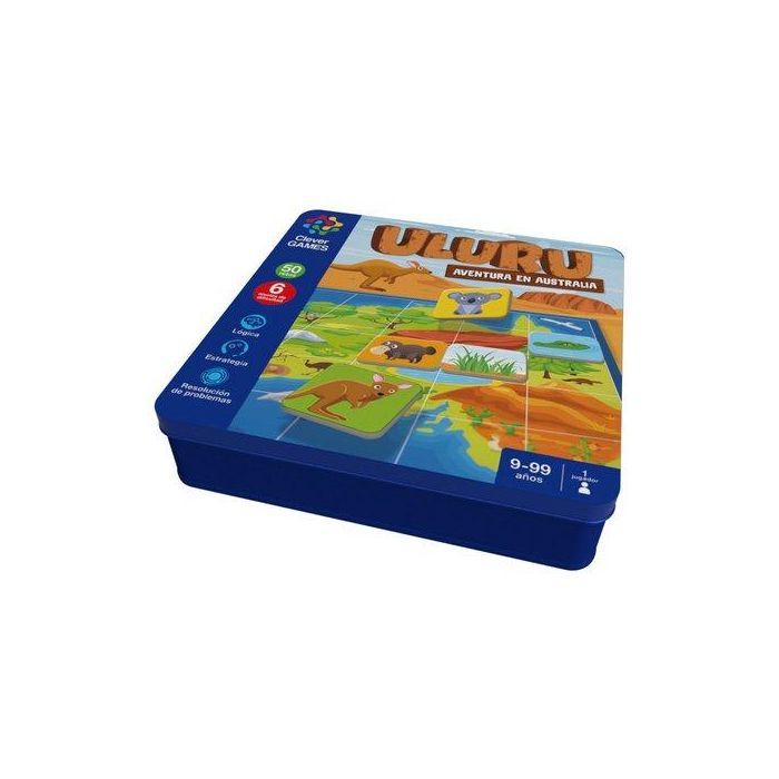 Juego Imagiland Inteligentes Uluru Caja Metalica