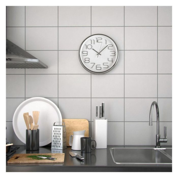 Reloj de Pared Versa Plástico (4,5 x 30 x 30 cm) 3 Reloj de Pared Versa Plástico (4,5 x 30 x 30 cm) 3