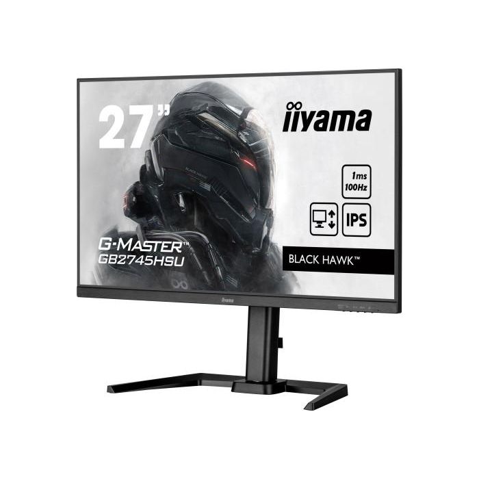 Iiyama GB2745HSU-B2 Monitor Gaming 27" Full HD LED IPS 1ms 100Hz HDMI DisplayPort USB Negro 4 Iiyama GB2745HSU-B2 Monitor Gaming 27" Full HD LED IPS 1ms 100Hz HDMI DisplayPort USB Negro 4