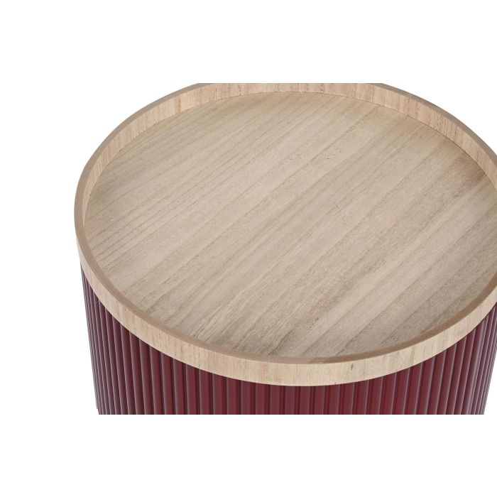 Mesita Auxiliar Shabby DKD Home Decor Marron Granate 38.5 x 49 x 38.5 cm 1 Mesita Auxiliar Shabby DKD Home Decor Marron Granate 38.5 x 49 x 38.5 cm 1
