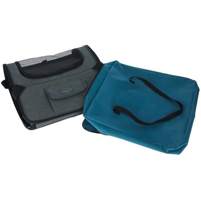 Bolsa para coche - KERBL - Vacaciones - Gris/Azul - 44x35x30 cm 5 Bolsa para coche - KERBL - Vacaciones - Gris/Azul - 44x35x30 cm 5