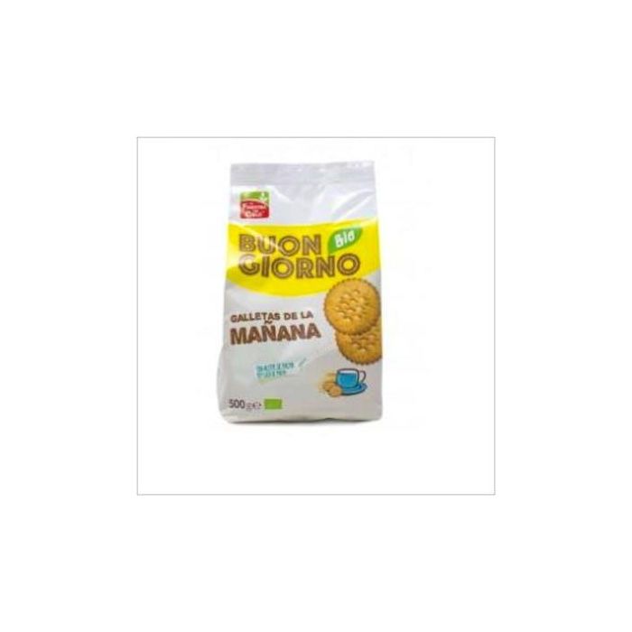 LA FINESTRA SUL CIELO Galletas de la Mañana Bio 500g - Sin Huevo ni Leche, Veganas, Dulcificadas con Malta