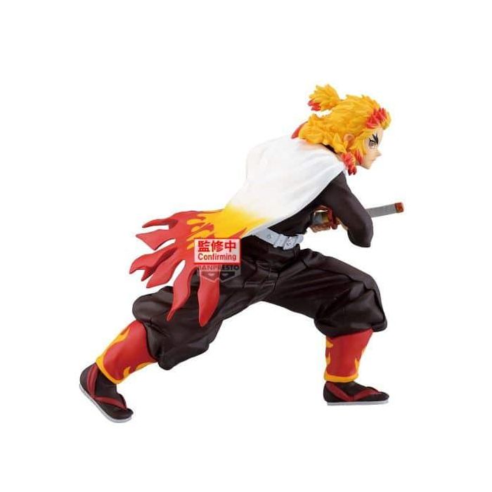 BANPRESTO Figura Kyojuro Rengoku Maximatic Demon Slayer Kimetsu no Yaiba 16cm 1