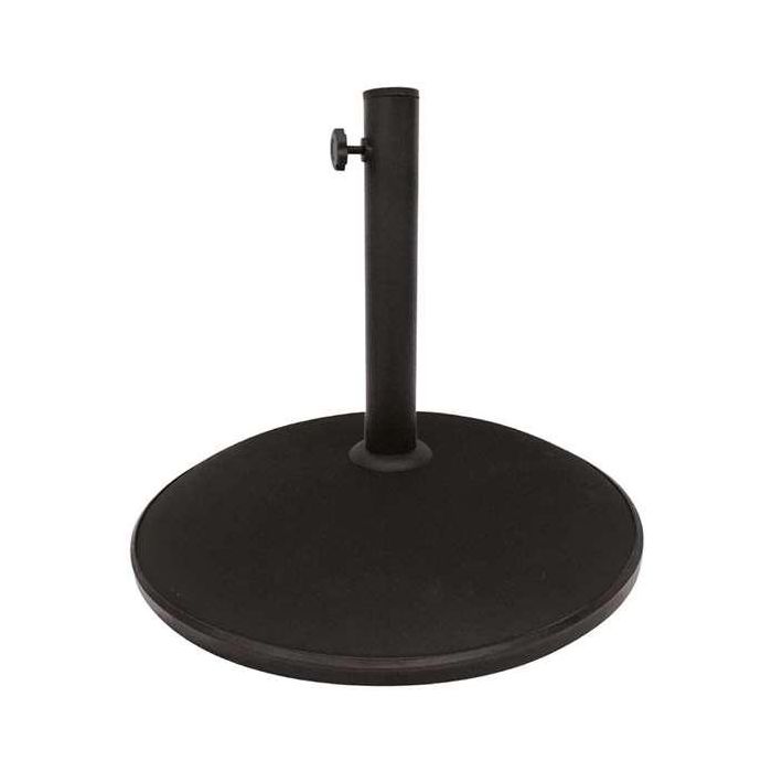 Base para Sombrilla Colorbaby 25 kg Negro Acero Cemento Base para Sombrilla Colorbaby 25 kg Negro Acero Cemento