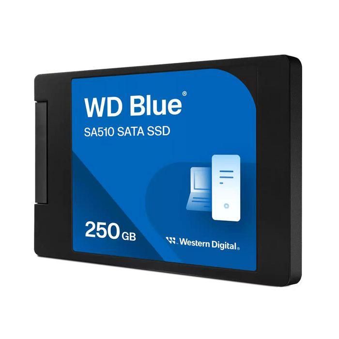 Western Digital WD Blue SA510 SSD 2.5" 250 GB Lectura 555 MB/s Escritura 440 MB/s 1 Western Digital WD Blue SA510 SSD 2.5" 250 GB Lectura 555 MB/s Escritura 440 MB/s 1