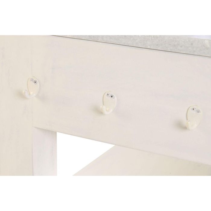 Mueble Auxiliar Home ESPRIT Blanco 119 x 70 x 93 cm 3