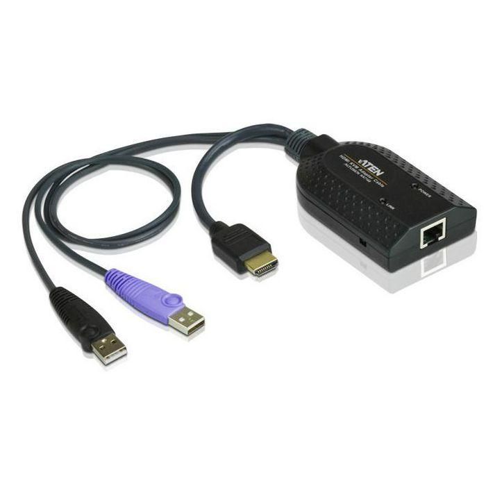 Aten USB HDMI Virtual Media KVM Adapter with Smart Card Support Aten USB HDMI Virtual Media KVM Adapter with Smart Card Support