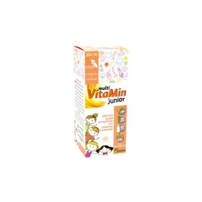 PINISAN Multi Vitamin Junior 250ml - Jarabe con Vitaminas y Minerales para Niños Sabor Frutas del Bosque
