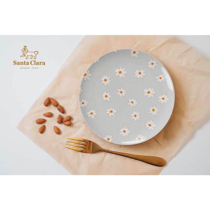 Inde Vajilla 12 Piezas Camomila Monaco Ivo - Plato 26 cm, Taza 21 cm, Tazón 20 cm (2 Unidades) 8 Inde Vajilla 12 Piezas Camomila Monaco Ivo - Plato 26 cm, Taza 21 cm, Tazón 20 cm (2 Unidades) 8