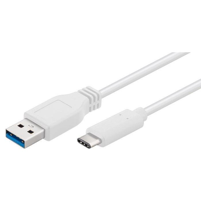 MicroConnect Cable USB-C a USB-A 3.2 Gen1, 2m, 5 Gbit/s para Conexión de Dispositivos USB Modernos a Host USB