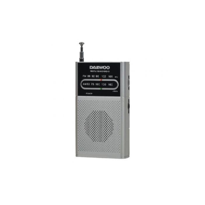 Radio Portátil Daewoo DW1027/ Plata 0 Radio Portátil Daewoo DW1027/ Plata 0