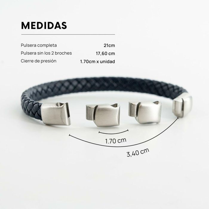 Pulsera Hombre Radiant RH000295 Azul marino 3