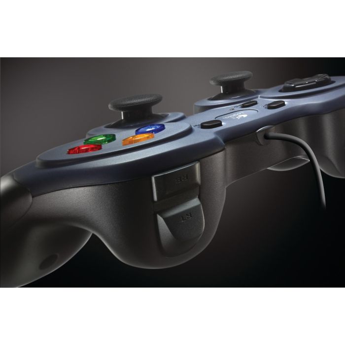 Logitech Gamepad F310 Gaming para PC con Cable, 10 Botones