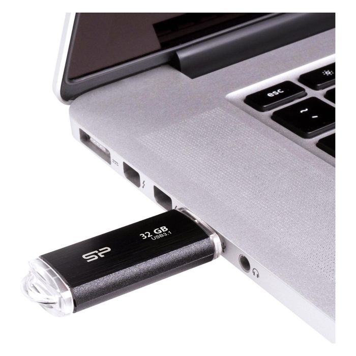 Silicon Power B02 Memoria USB 32GB USB 3.2 Gen 1 Tipo A Tapa Negro