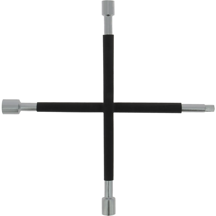 Aeg Llave Cruzada Reforzada Extractor con Enchufes 17/19/21 mm y Cuadrado 1/2" Acero Inoxidable 3 Aeg Llave Cruzada Reforzada Extractor con Enchufes 17/19/21 mm y Cuadrado 1/2" Acero Inoxidable 3