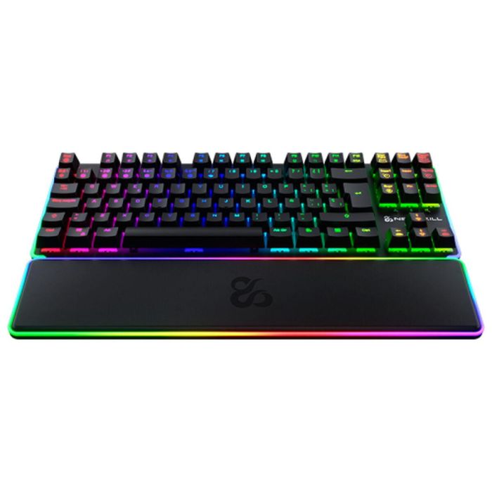 Teclado Newskill NS-KB-GUNGNYRT-GAT-R Negro QWERTY 2