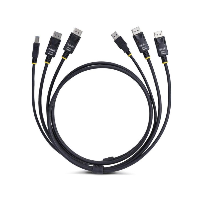 Cable adaptador Startech DDU1226-KVM-CABLE Negro 1,8 m 7 Cable adaptador Startech DDU1226-KVM-CABLE Negro 1,8 m 7