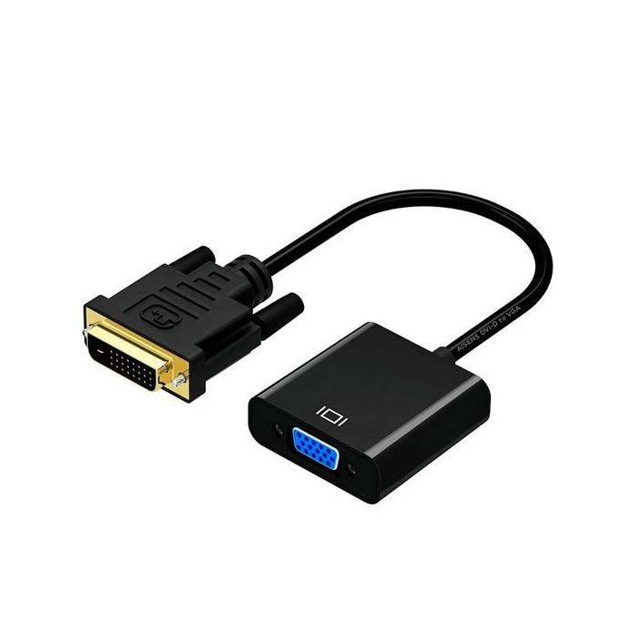 Aisens Conversor Dvi-D A Vga 24+1-M - Hdb15-H Negro 10 cm Aisens Conversor Dvi-D A Vga 24+1-M - Hdb15-H Negro 10 cm