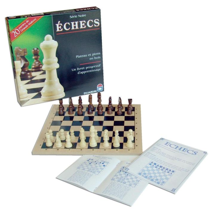 Juego de Mesa Dujardin Black Series Tray Chess (FR) 2