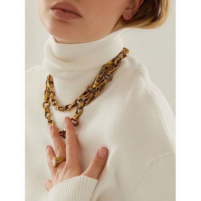 Collar Mujer Guess JUBN01000JWAGT-U Dorado 2