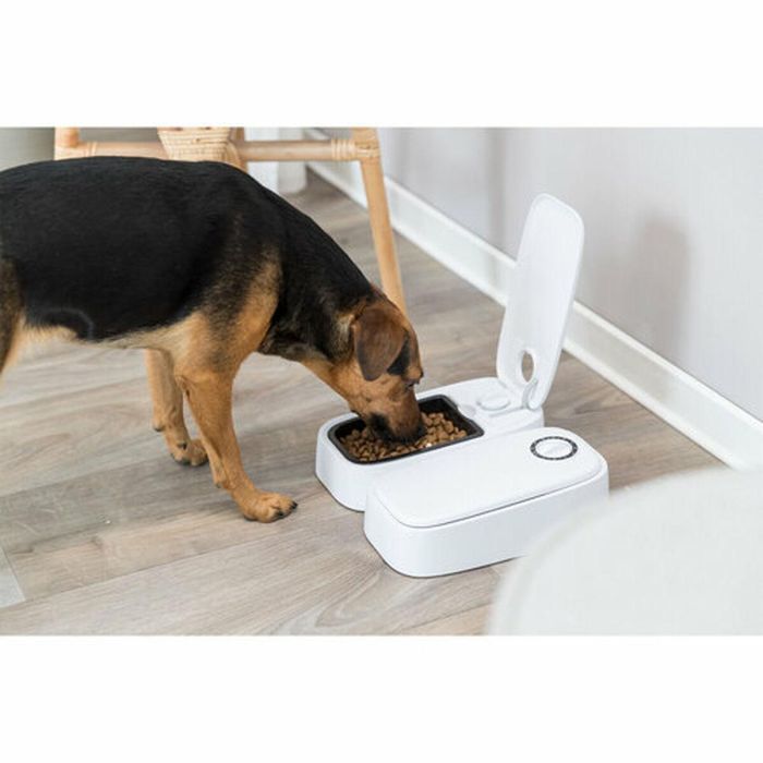 Comedero automático Trixie Blanco Negro Acrílico Plástico 5
