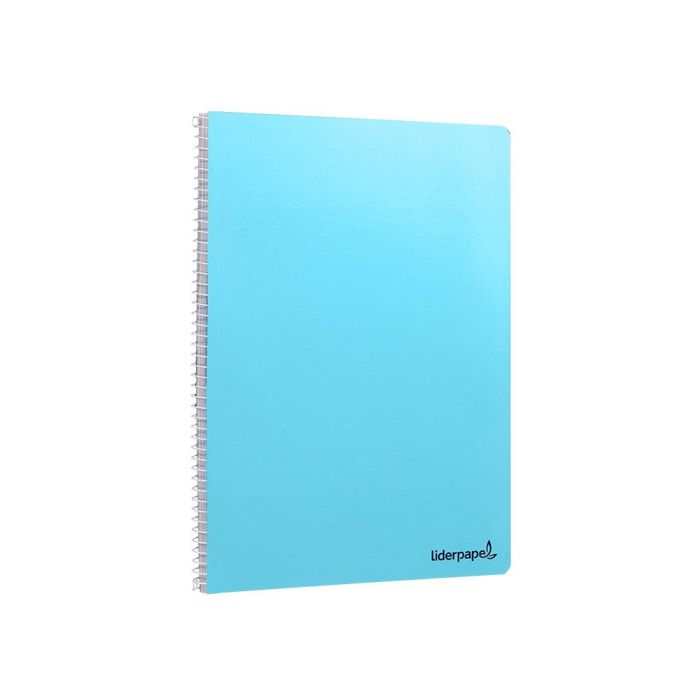 Cuaderno Espiral Liderpapel A4 Micro Smart Tapa Blanda 80H60 gr Horizontal 7 mm Doble Margen 4 Taladros Colores 5