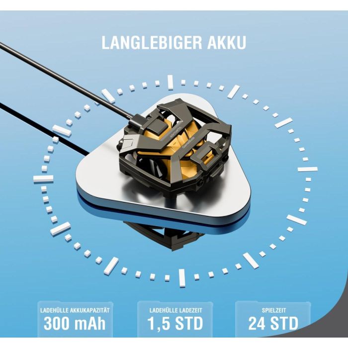 4smarts TWS Bluetooth Kopfhrer GameBuds. gelb 2 4smarts TWS Bluetooth Kopfhrer GameBuds. gelb 2